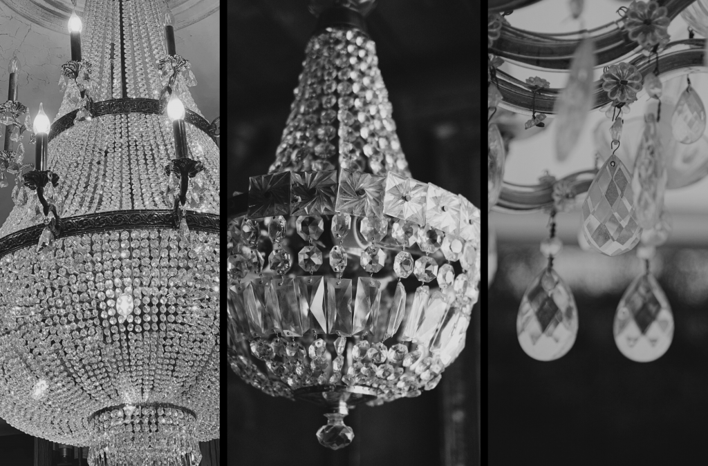 5 styles différents de lustres en cristal