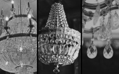 5 styles différents de lustres en cristal